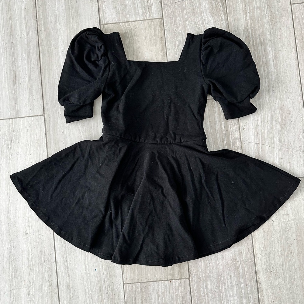 Remie Girl Adalie Skirted Leo in black, size 8 BRAND NEW IN BAG